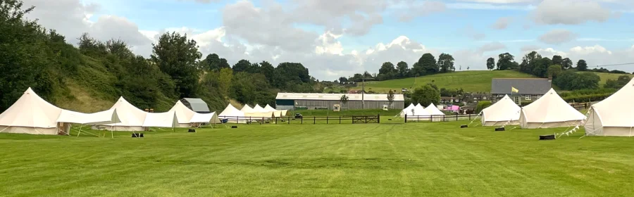 Enjoy your stay in Dorset with us in one of our Bell tents